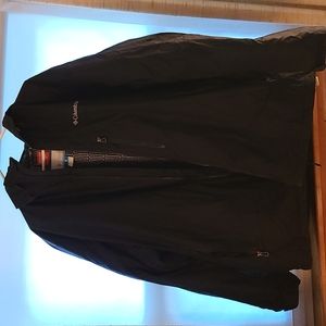 Winter Jacket, Men's XL, Columbia, Black